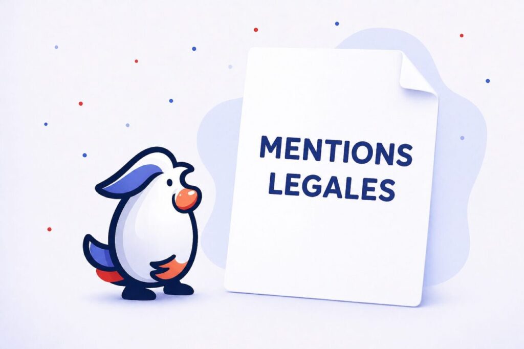 absence de mentions legales site internet
